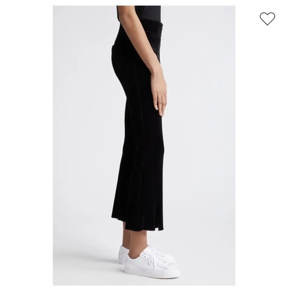 KkCo Canyon front  Slit Corduroy Ankle Pants Sz M NWT - Picture 3 of 14